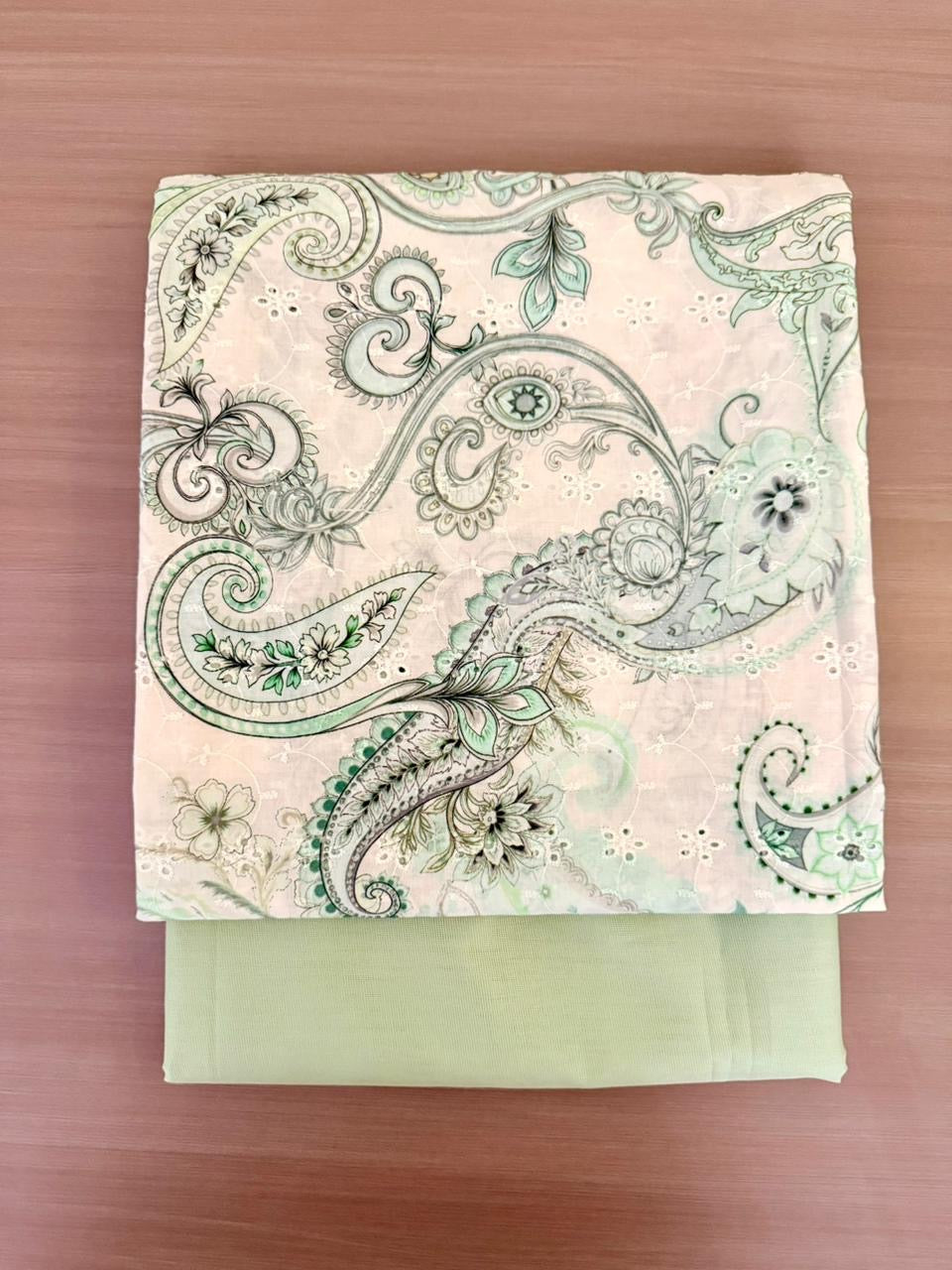 CHIKANKARI MATCHING SUITS