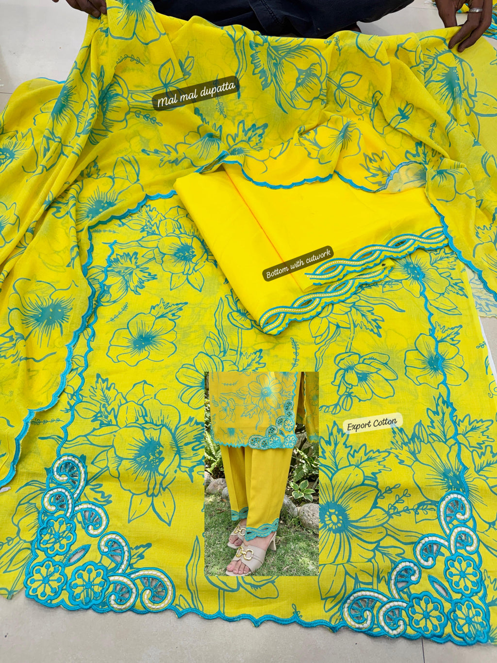 Parrot embroidery suit