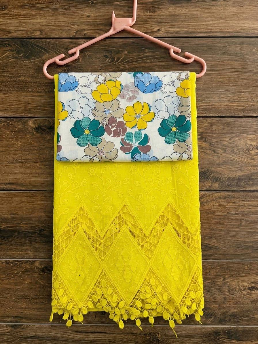 PRINTS WITH DESIGNER BOTTOM