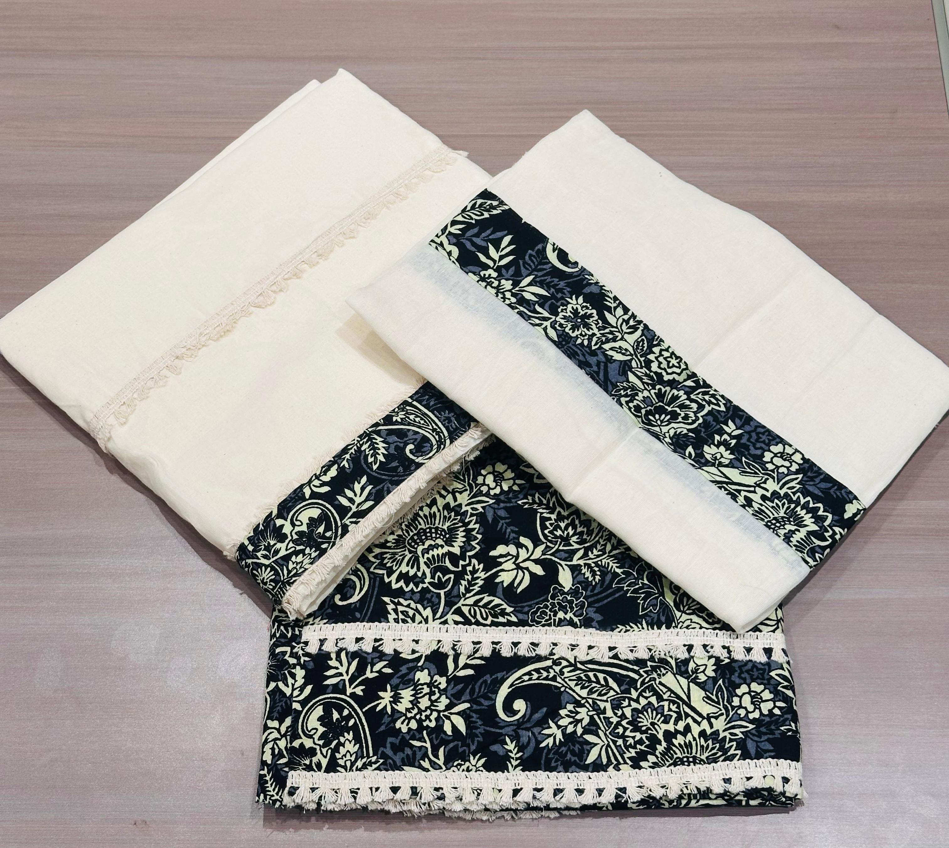 PREMIUM COTTON WITH BOTTOM DESIGN
