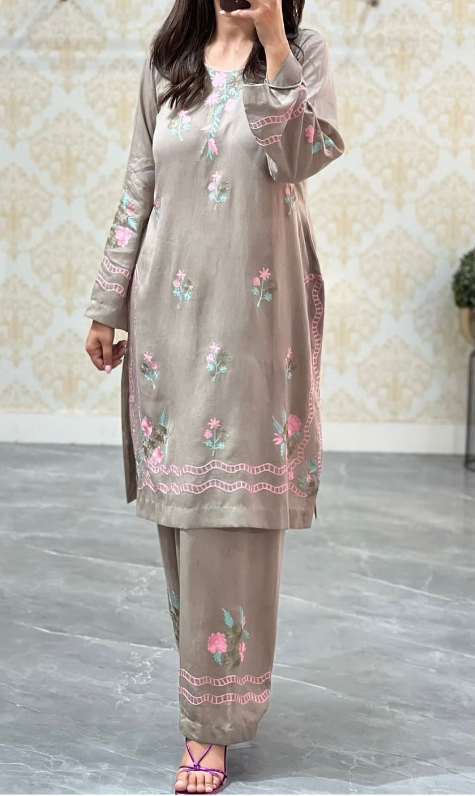 BROWN EMBROIDERY 2