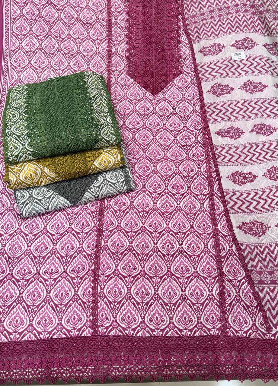 COTTON LACE WORK