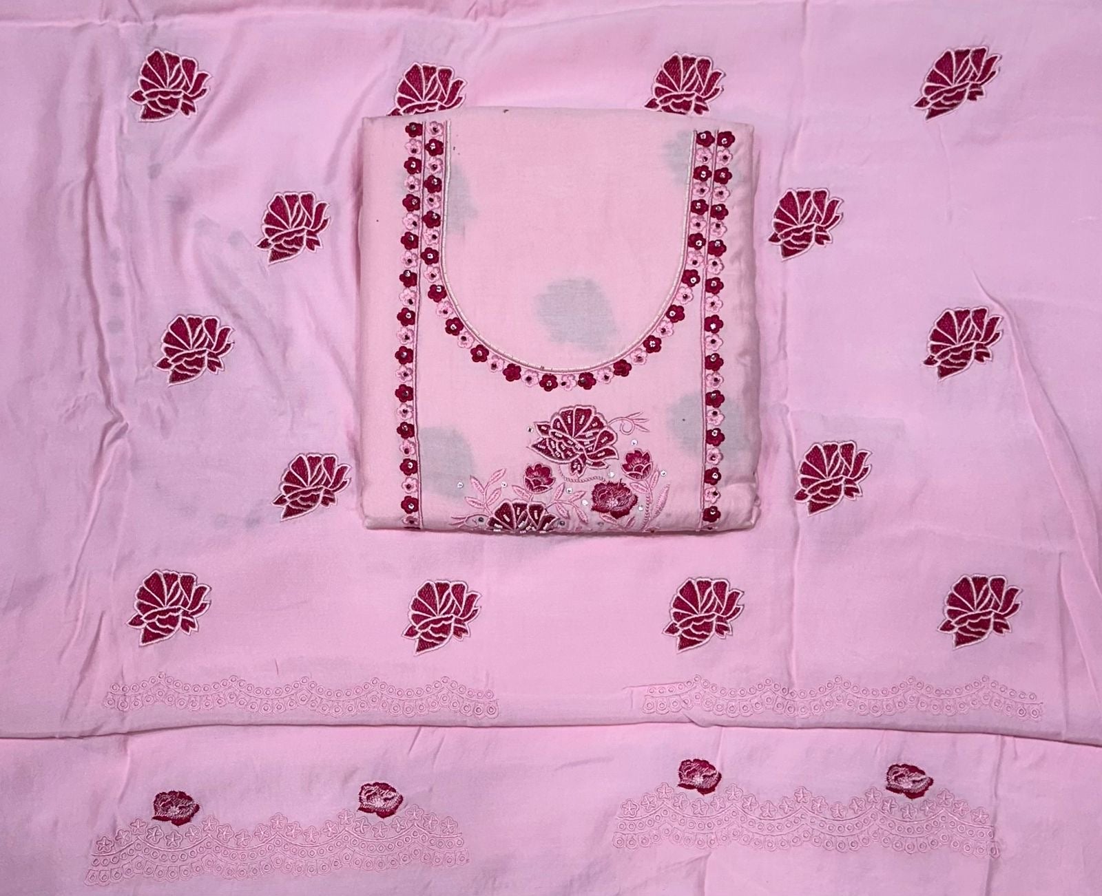 PINK EMBROIDERY