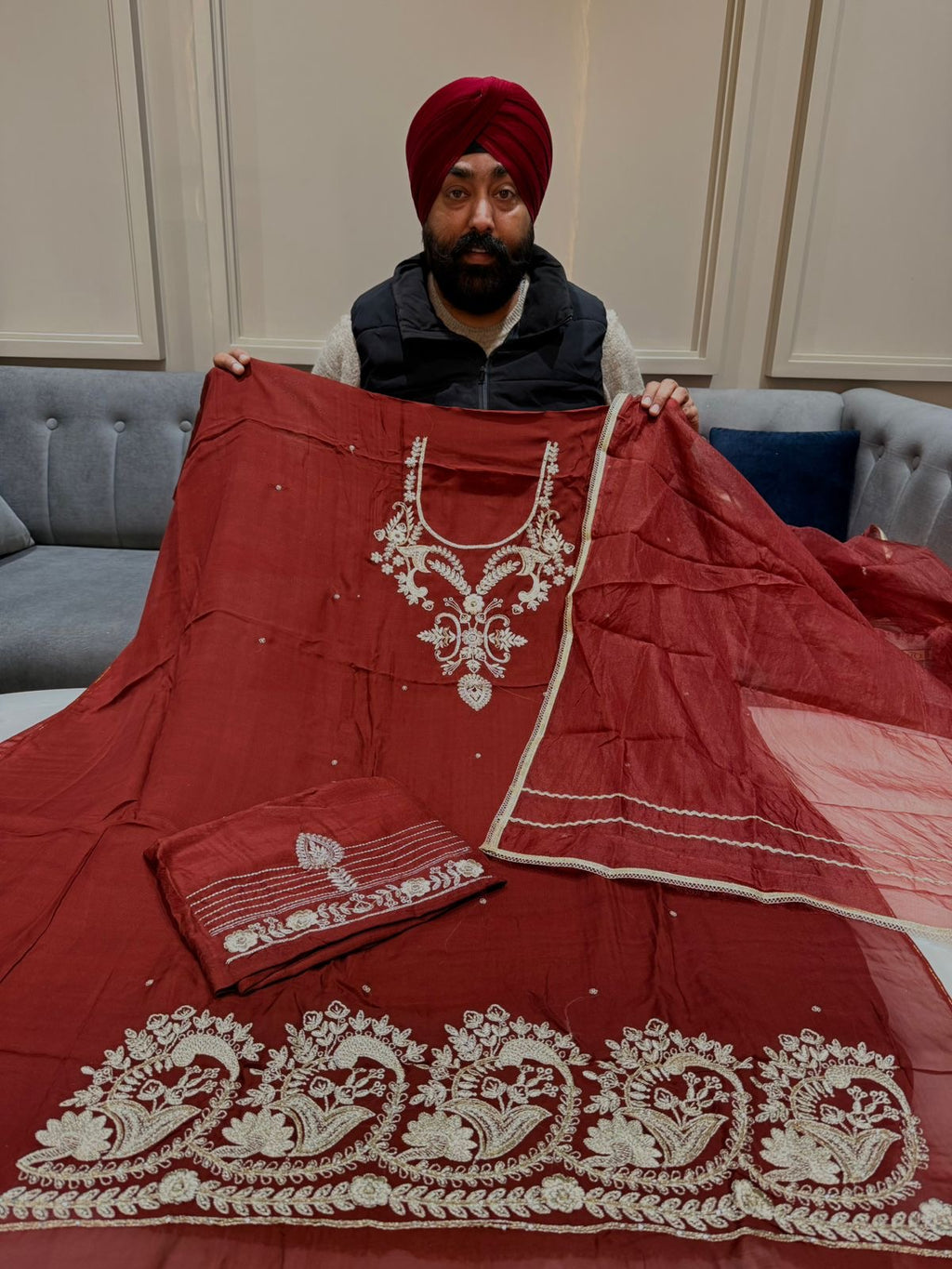 ORGENZA FANCY EMBROIDERY