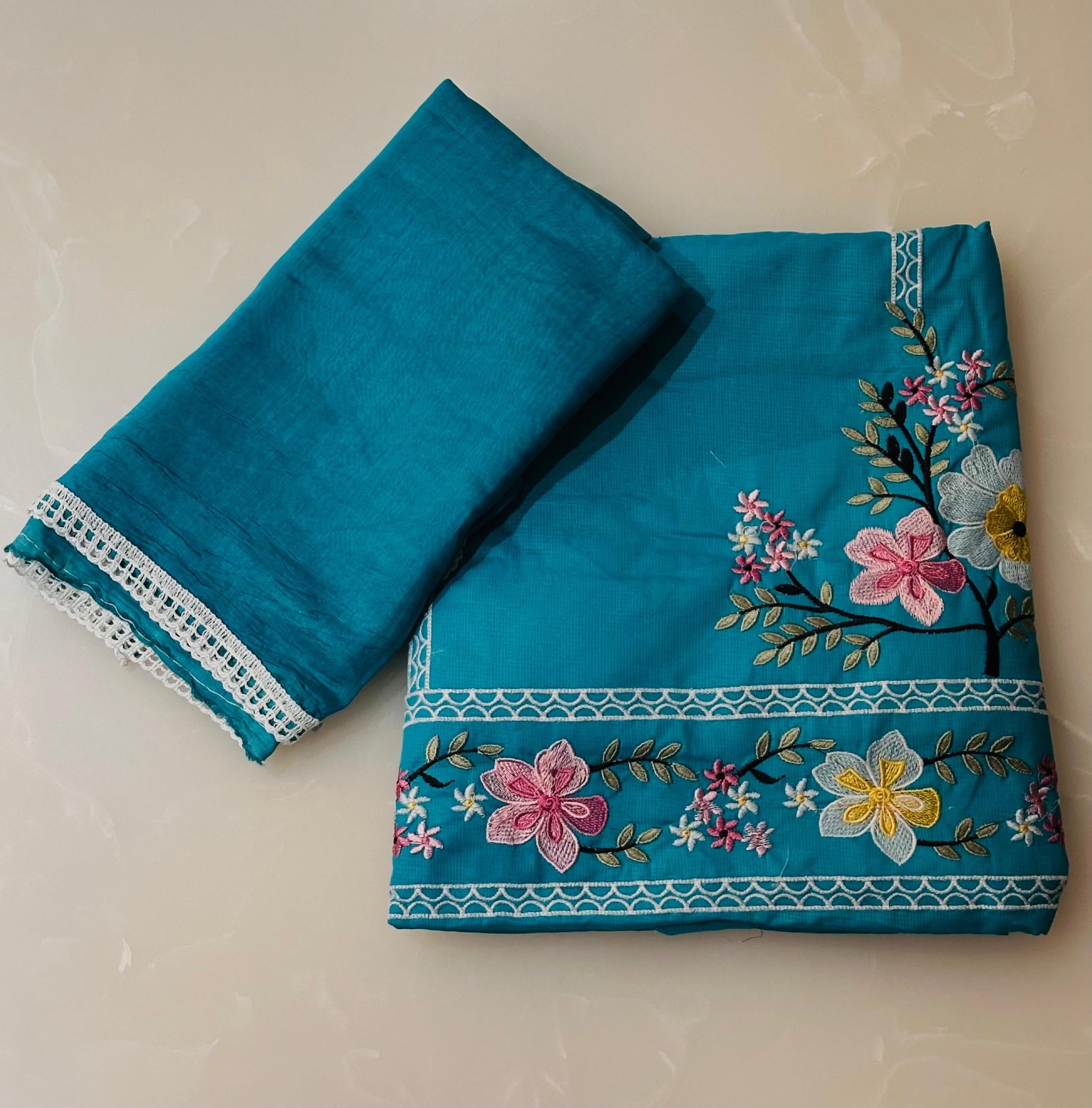 Giza check cotton suits