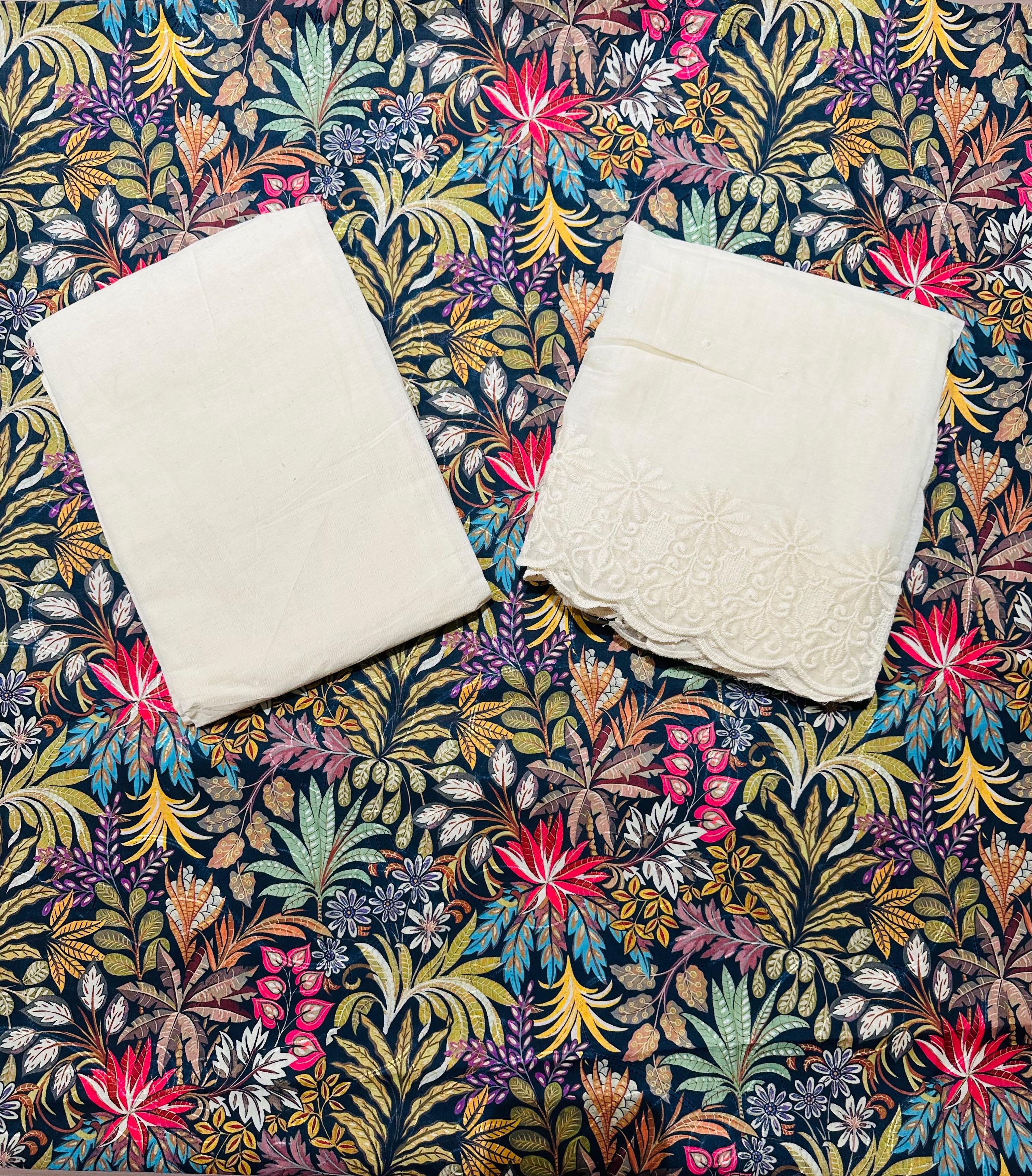HIGHLIGHTS EMBROIDERY SUIT
