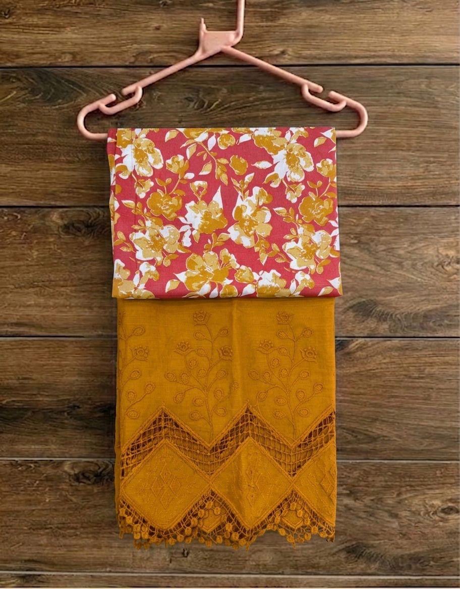 PRINTS WITH DESIGNER BOTTOM