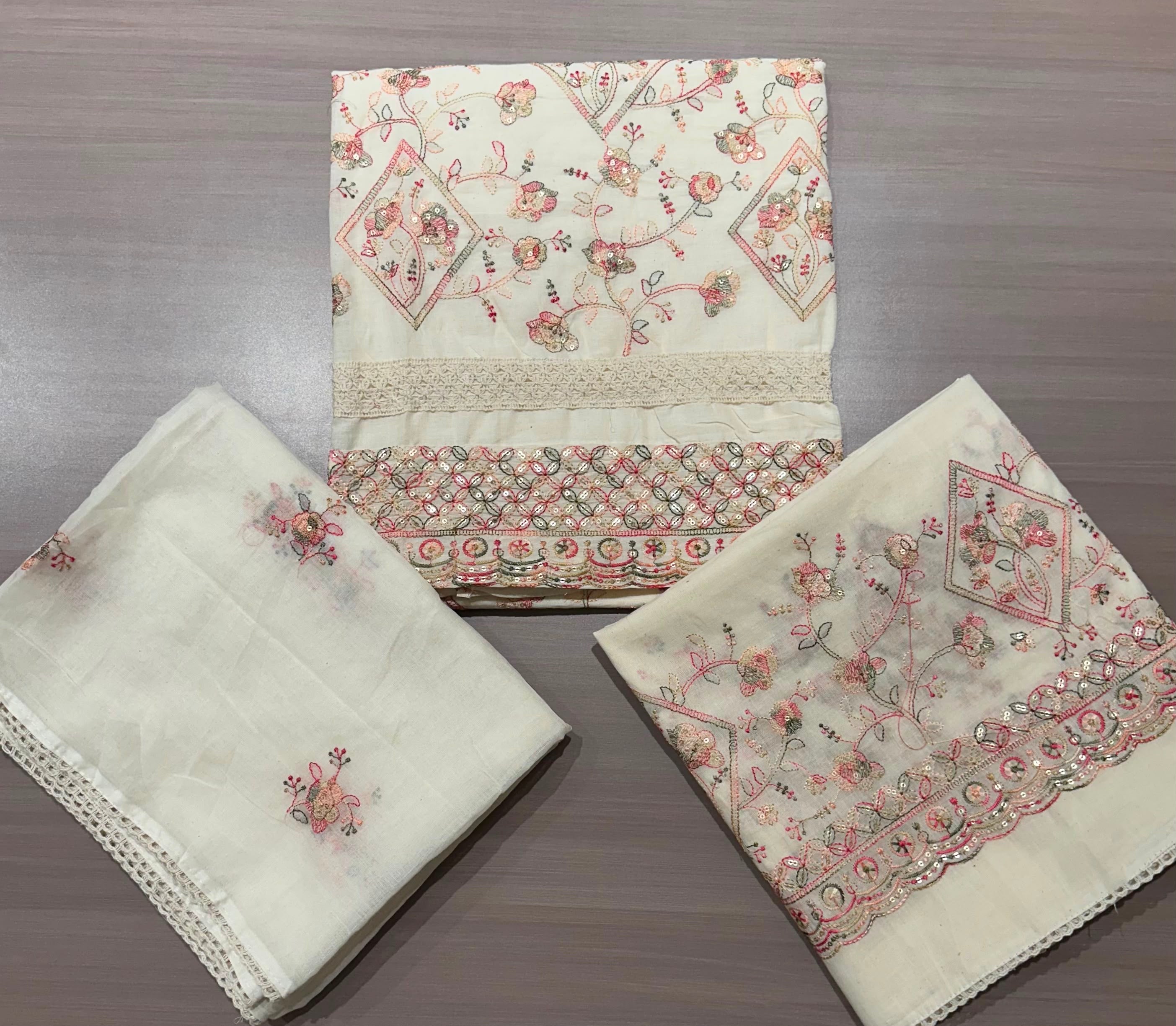 PURE COTTON DUPPATA SUIT