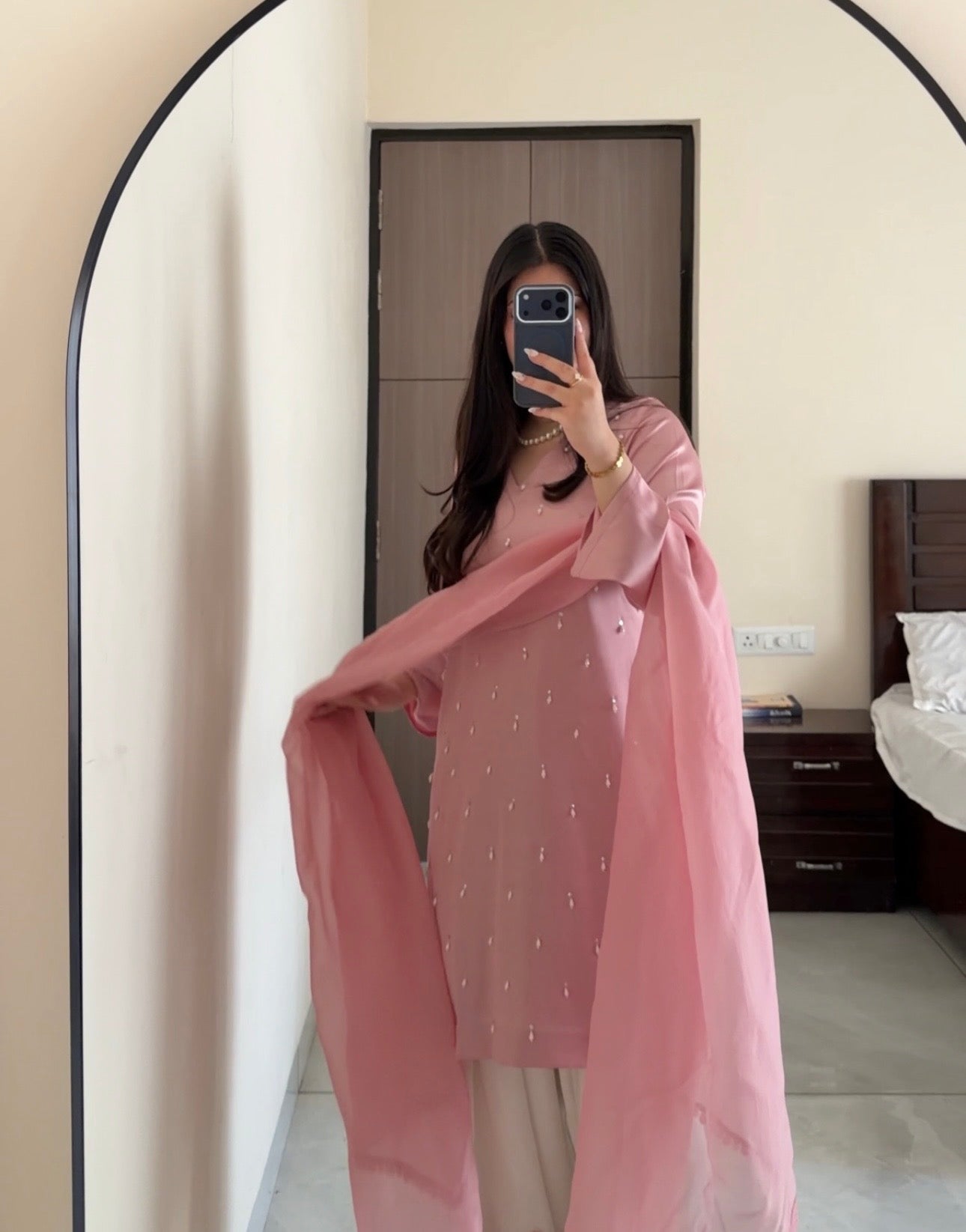 VIRAL BABY PINK SUIT