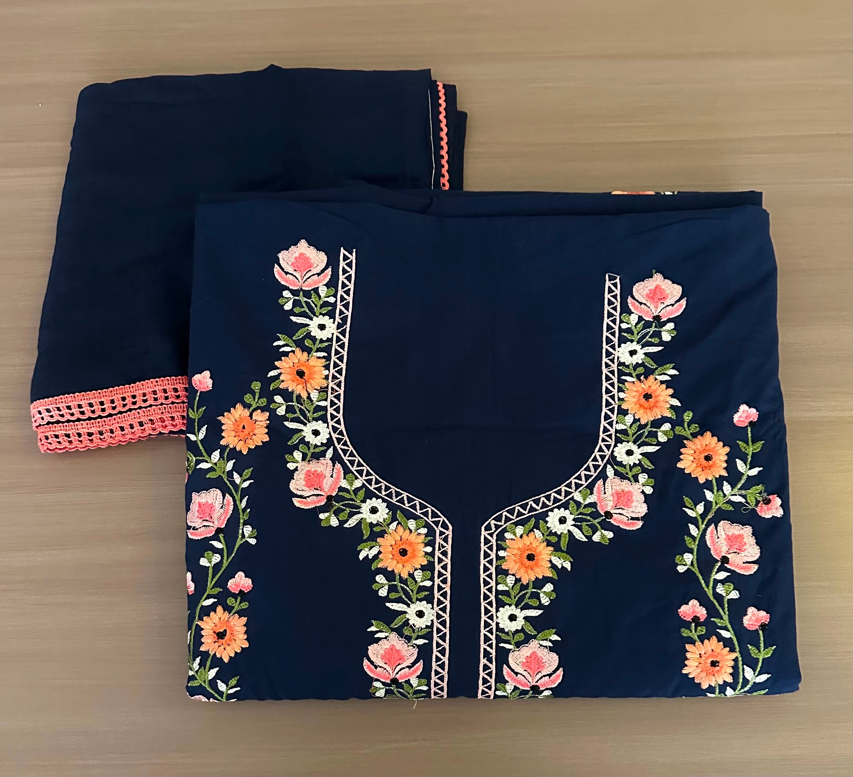 Embroidery suits