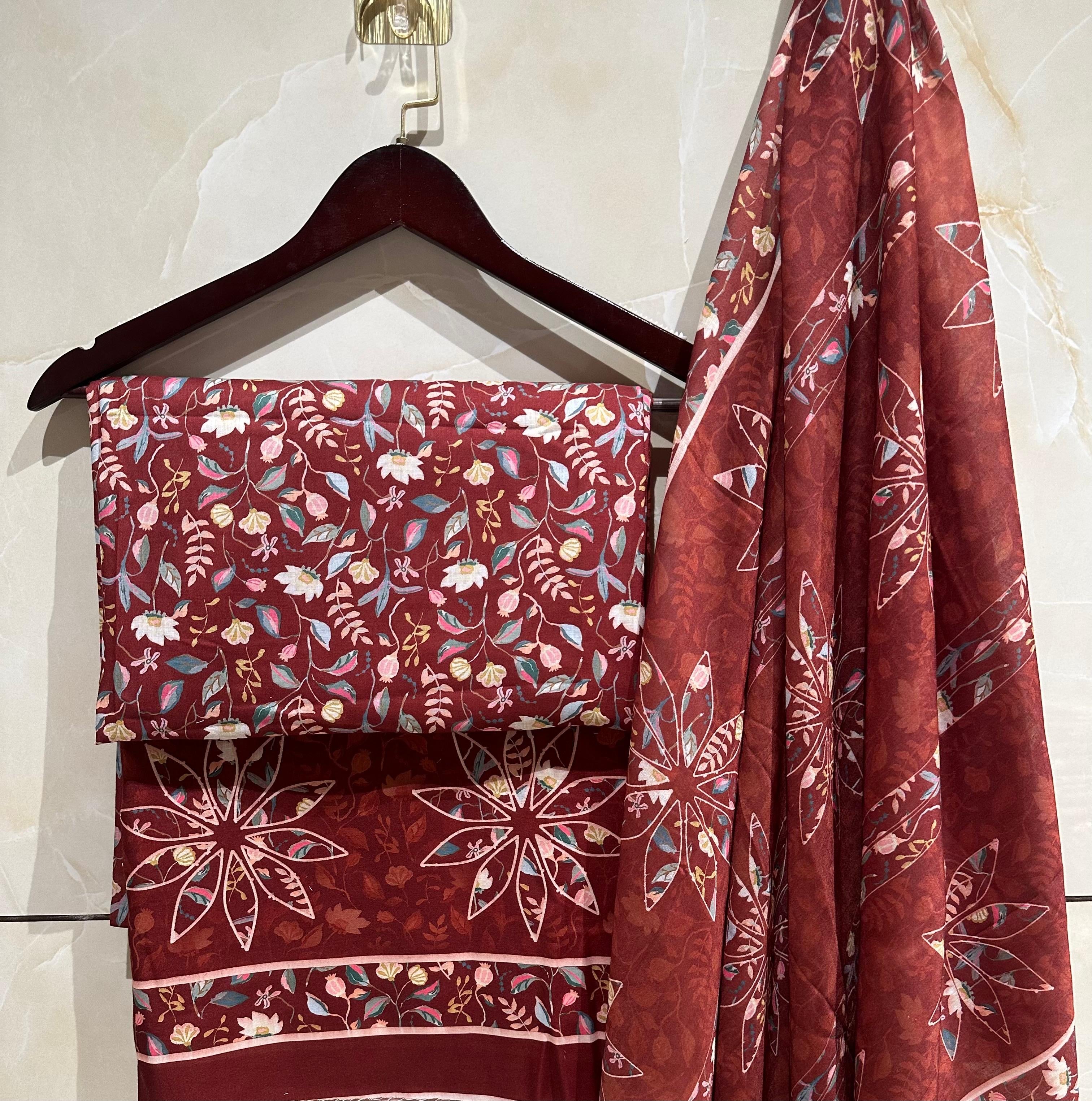 Farshi salwar print design