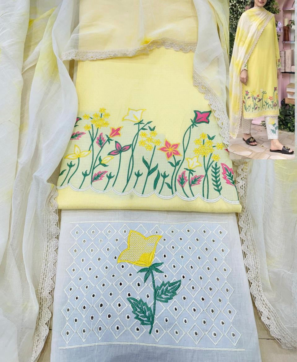 Cotton embroidery