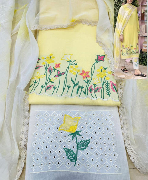 Cotton embroidery