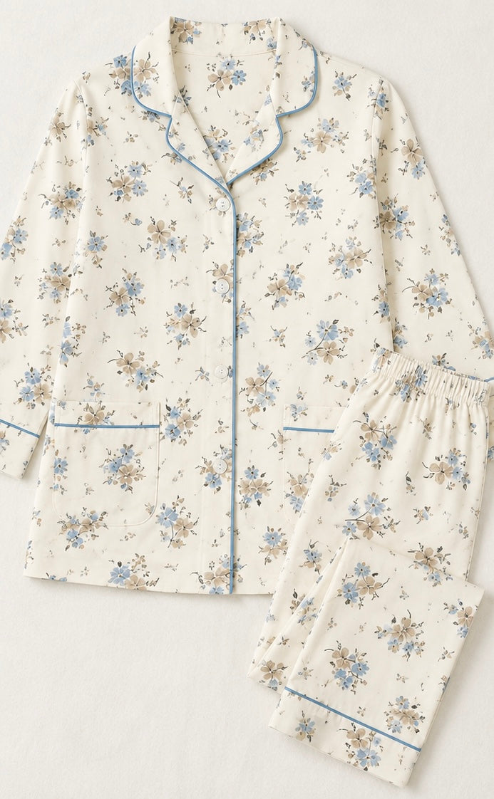 COTTON NIGHT SUIT FREE SIZE