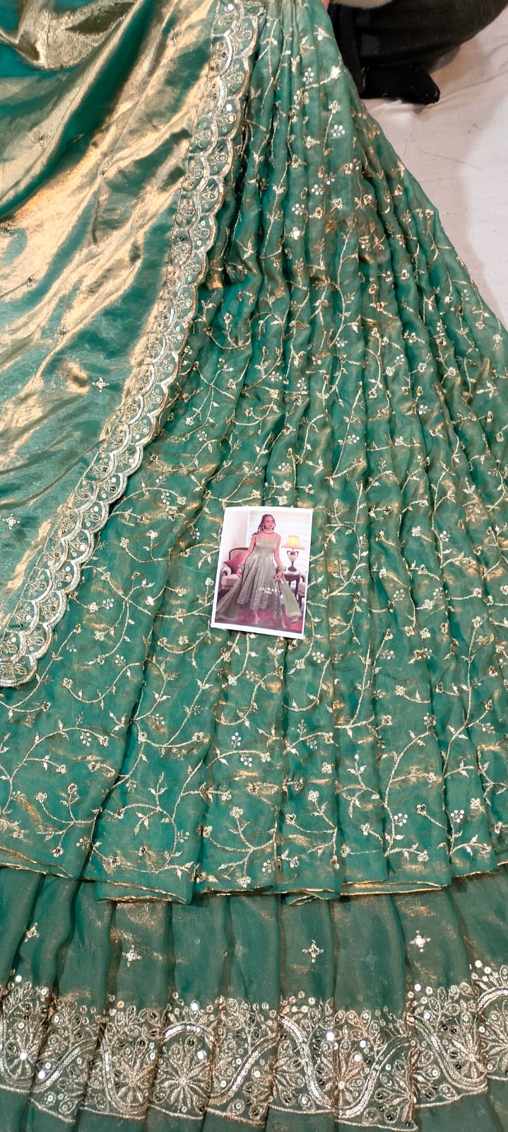 FENDI SILK LEHNGA