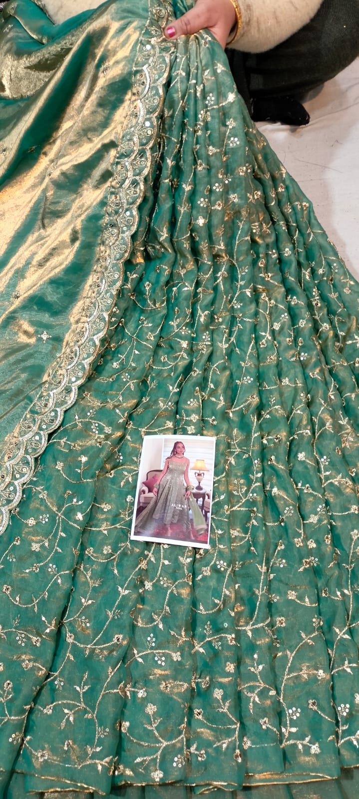 FENDI SILK LEHNGA