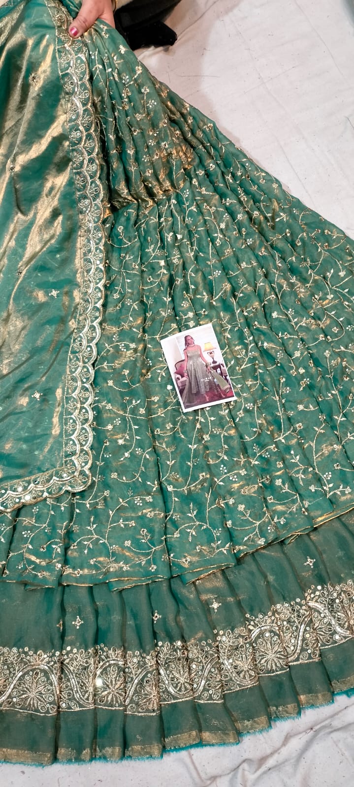 FENDI SILK LEHNGA
