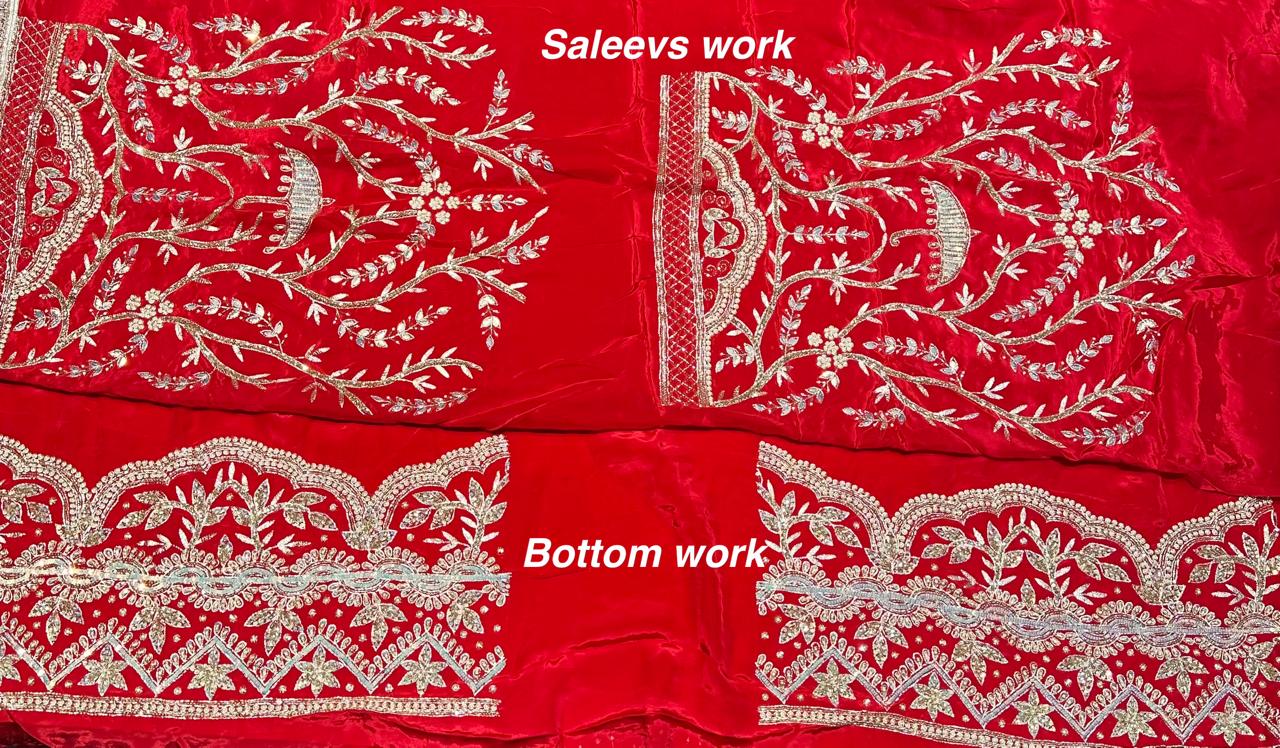 BRIDAL SUIT (ਲਾਵਾਂ ਫੇਰੇ ਵਾਲਾ ਸੂਟ)