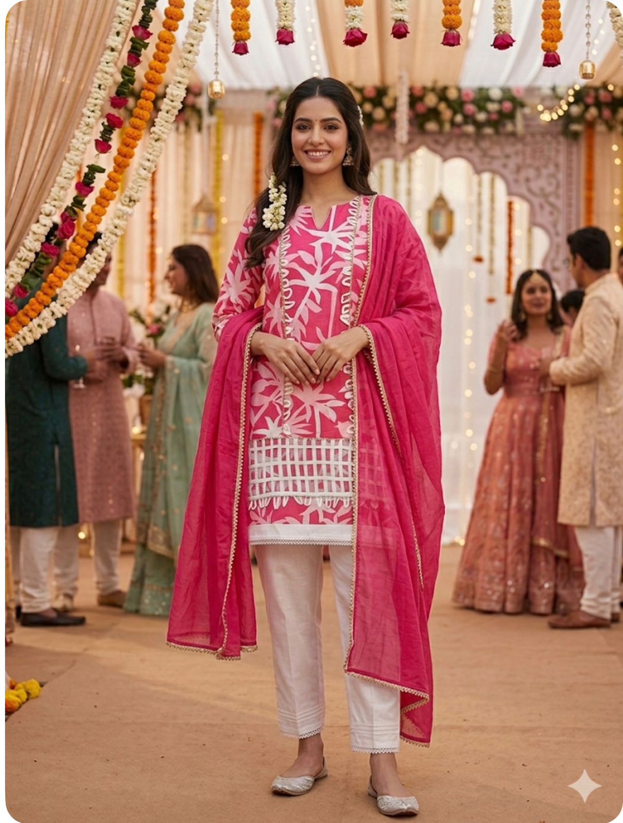 COTTON MASLEEN SUIT