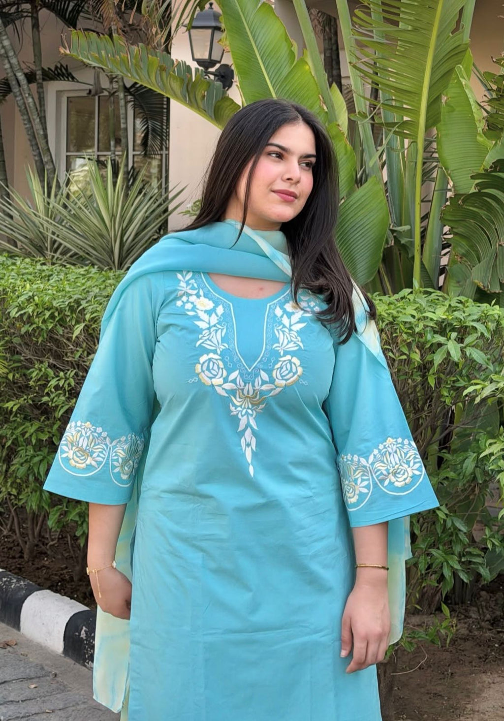 SKY WHITE EMBROIDERY