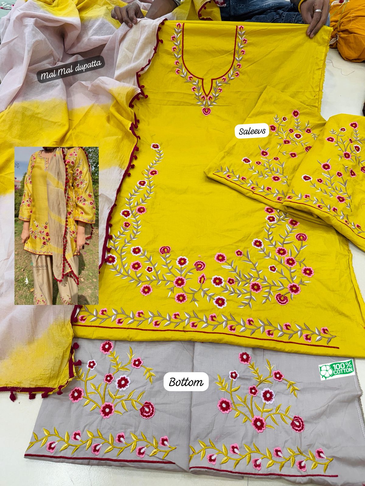 Yellow boutique suit ￼