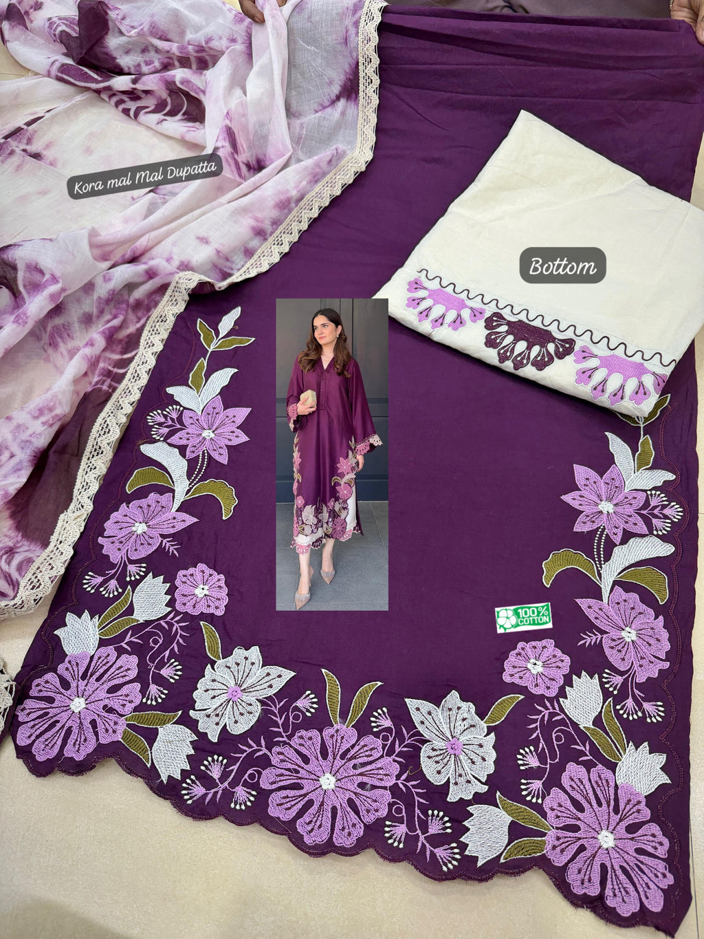 PURPLE BEAUTIFUL SUIT