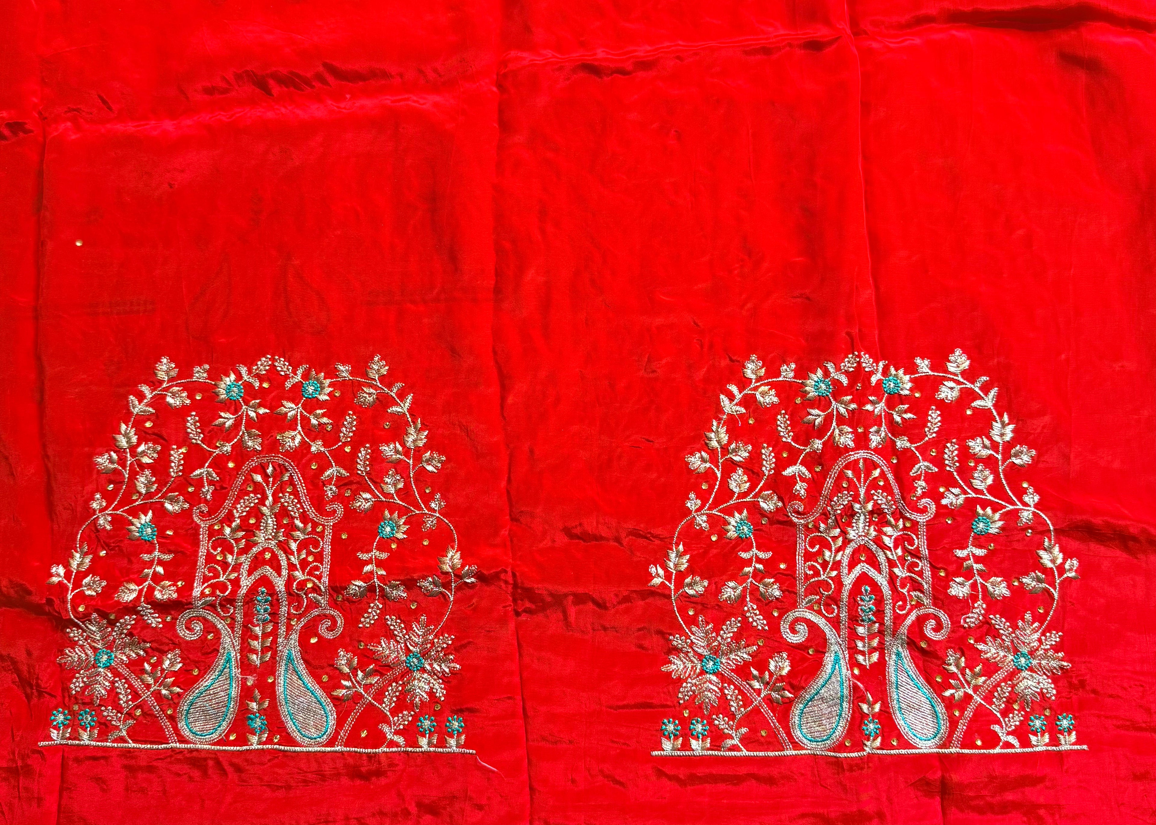 CRAPE FRONT WITH BACK WORK